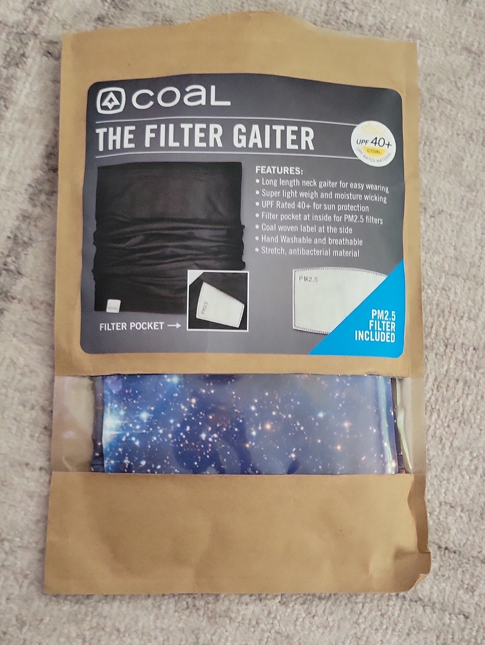 Coal Filter Gaiter